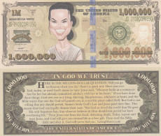 USA - FANTASY NOTE - REY  SKYWALKER - UNC / SERIES  STAR  WARS  CARICATURES - Otros & Sin Clasificación