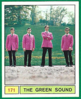 737> Figurina PANINI  < THE GREEN SOUND > Collezione "Cantanti 1969" / N° 171 - Objets Dérivés