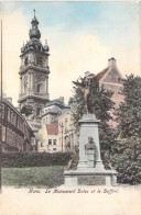 BELGIQUE - MONS - Le Monument Dolez Et Le Beffroi - Carte Postale Ancienne - Mons