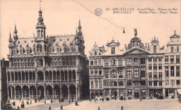 BELGIQUE - BRUXELLES - Grand'Place - Maison Du Roi - Carte Postale Ancienne - Bauwerke, Gebäude