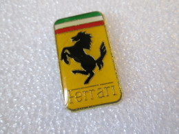 PIN'S   LOGO  FERRARI   27x16mm - Ferrari