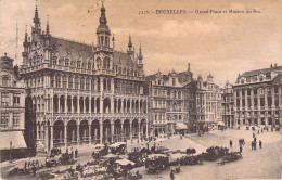 BELGIQUE - BRUXELLES - Grand'Place - Maison Du Roi - Carte Postale Ancienne - Bauwerke, Gebäude