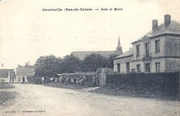 PAS DE CALAIS - 62 - HAUTEVILLE Près Avesnes Le Comte - 300 Hab - Ecole Et Mairie - Avesnes Le Comte