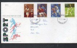 782/500 - GRAN BRETAGNA 1980 , Music +sports : 2 Fdc - 1971-1980 Decimal Issues