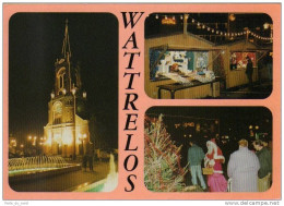 Carte Postale 59 - Wattrelos - Village De Noel 1992 Trés Beau Plan - Wattrelos