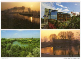 Carte Postale 59 - Wattrelos - Canal De Roubaix, Hotel De Ville, Etang De Pêche, Ferme Pédagogique Trés Beau Plan - Wattrelos