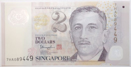 Singapour - 2 Dollars - 2021 - PICK 46o - NEUF - Singapur