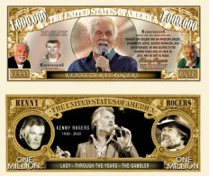 USA - FANTASY NOTE - KENNY  ROGERS - UNC - Other & Unclassified