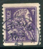 SWEDEN 1921 400th Anniversary Of Liberation War 20 Öre With Watermark Used.  Michel 141Z - Used Stamps