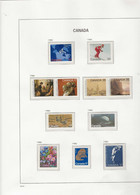 1980 MNH Canada Year Collection + Sheet, According To DAVO Album Postfris** - Años Completos