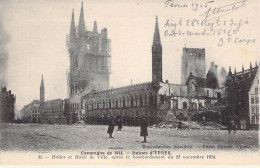 BELGIQUE - YPRES - Campagne De 1914 - Ruines D'YPRES - Carte Postale Ancienne - Altri & Non Classificati