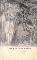 BELGIQUE - HAN SUR LESSE - Grotte De Han - Portique Des Draperies - Carte Postale Ancienne - Andere & Zonder Classificatie