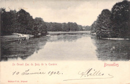 BELGIQUE - BRUXELLES - Le Grand Lac Du Bois De La Cambre - Edit V G - Carte Postale Ancienne - Other & Unclassified