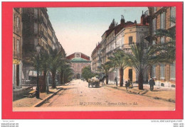 CPA 83 Var TOULON Avenue Colbert LL 58 ANIMEE En Couleur - Toulon