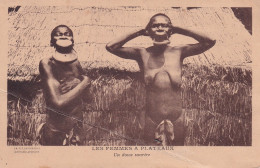 AFRIQUE(TYPE) FEMME A PLATEAUX(NUE) - Non Classés