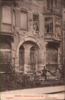 ! Alte Ansichtskarte 1. Weltkrieg, Feldpost 1914, Antwerpen, Anvers, Avenue Cogels, Bombardement - Antwerpen