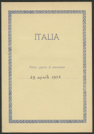 Europa CEPT 1968 Italie - Italy - Italien Y&T N°DP1010 à 1011 - Michel N°PD1272 à 1273 (o) - Format 130*185 - 1968