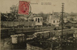 Oudenaarde - Audenarde // Quai Louise Marie (Ruïne?) (Oorlogsschade?) 1919 - Oudenaarde