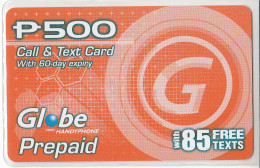 Filippine - Call & Text Card -GLOBE Handyphone Prepaid - Filippine