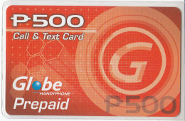 Filippine - Call & Text Card -GLOBE Handyphone Prepaid - Philippines