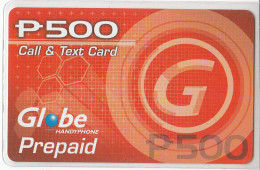 Filippine - Call & Text Card -GLOBE Handyphone Prepaid - Filippine