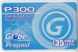 Filippine - Call & Text Card -GLOBE Handyphone Prepaid - Philippinen