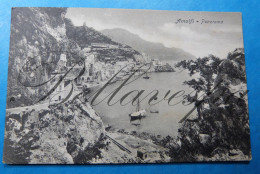 Amalfi Panorama  1910 - Trenes