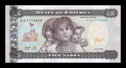 Eritrea 5 Nakfa 1997 Pick 2 Sc Unc - Erythrée