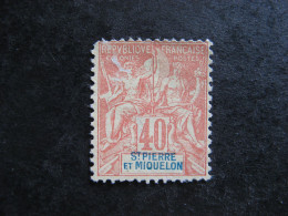 Saint Pierre Et Miquelon:  N° 68, Neuf Sans Gomme. - Neufs