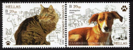 Greece / Griekenland - Postfris / MNH - Complete Set Stray Animals 2023 - Unused Stamps