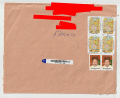 5207 Lettre Cover MAROC MOROCCO Recommandé Registered Code Barre Cod Bar 2021 Retrospective  SALADI - Morocco (1956-...)