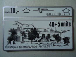 CURACAO ANTILLES USED CARDS  MONUMENTS - Antillen (Sonstige)