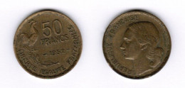 FRANCE  50 FRANCS 1952 (KM # 918.1) #7189 - 50 Francs