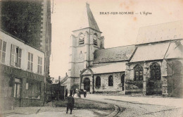 80 - BRAY SUR SOMME - S17510 - L'Eglise - Café De La Musique - L23 - Bray Sur Somme