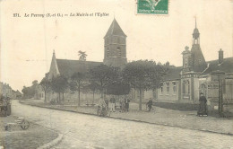 LE PERRAY La Mairie Et L'église - Le Perray En Yvelines