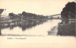 BELGIQUE - Liège - Pont Suspendu - Carte Postale Ancienne - Luik