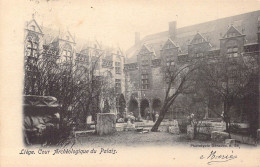 BELGIQUE - Liège - Cour Archéologique Du Palais - Carte Postale Ancienne - Luik