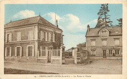 LE MESNIL ST DENIS La Poste Et L'Etude - Le Mesnil Saint Denis