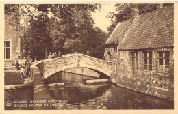 BELGIQUE - Bruges - Derrière Gruuthuse - Carte Postale Ancienne - Brugge