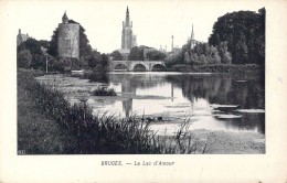 BELGIQUE - Bruges - Le Lac D'Amour - Carte Postale Ancienne - Brugge