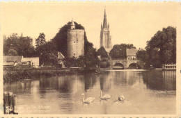 BELGIQUE - Bruges - Le Lac D'Amour - Carte Postale Ancienne - Brugge