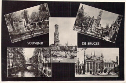 BELGIQUE - Bruges - Souvenir De Bruges - Différents Lieux De Bruges - Carte Postale Ancienne - Brugge