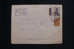 URSS - Enveloppe En Recommandé De Moscou Pour La Belgique En 1933, Voir Au Dos Affranchissement Et Cachet - L 143771 - Briefe U. Dokumente