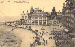 BELGIQUE - Ostende - La Digue Et Le Kursaal - Carte Postale Ancienne - Oostende