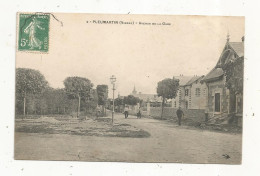 JC, Cp, 86, PLEUMARTIN, Avenue De La Gare , Voyagée - Pleumartin