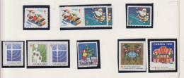 Canada Verzameling Kerstvignetten Jaren 1985-1992 - Andere & Zonder Classificatie