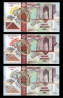 3 Diff. Test Notes LOUISENTHAL 2008 From Kasachstan, UNC, CV = 45 $, 3 Colours - Kasachstan