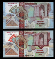 3 Diff. Test Notes ARJOWIGGINS 2008 From Kasachstan, UNC, CV = 45 $, 3 Colours - Kasachstan