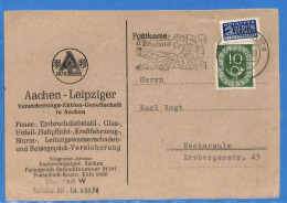 Allemagne Republique Federale 1953 Carte Postale De Stuttgart (G18834) - Lettres & Documents