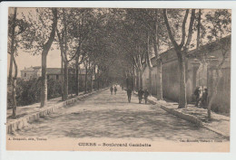 CUERS - VAR - BOULEVARD GAMBETTA - Cuers